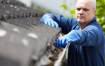 cleaning and inspecting Stubbles roofs